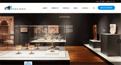 Desktop Screenshot of holmanexhibits.com